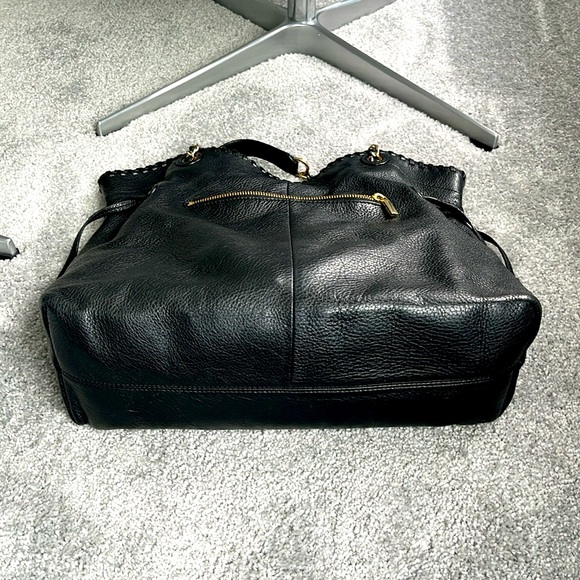 👛 Tory Burch Black leather bag - Picture 7 of 9